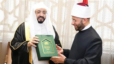 وزير الأوقاف يستقبل رئيس متحف السيرة النبوية بالمملكة العربية السعودية 