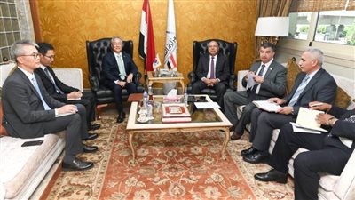 كامل يبحث مع سفير كوريا الجنوبية سبل تعزيز التعاون بين البلدين 