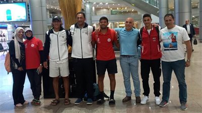 وصول أبطال التجديف الشاطئي إلى أرض الوطن بعد مشاركة عالمية مشرفة