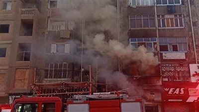 السيطرة على حريق محدود بمكتبة في بنها