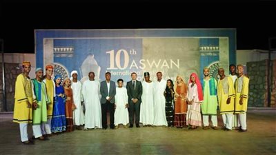 نائب محافظ أسوان يشهد فعالية فنية ضمن المبادرة الرئاسية 