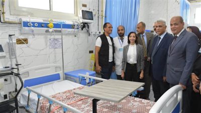 محافظ البحيرة تفتتح وحدة العناية المركزة بمستشفى رشيد العام بتكلفة 10 ملايين جنيه تبرعا من أحد المستثمرين 
