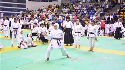 ختام منافسات بطولة الجمهورية للكاراتيه التقليدي باستاد القاهرة