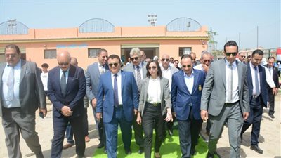 محافظ البحيرة تتفقد نادي المعدية بإدكو وتتابع البطولة التنشيطية