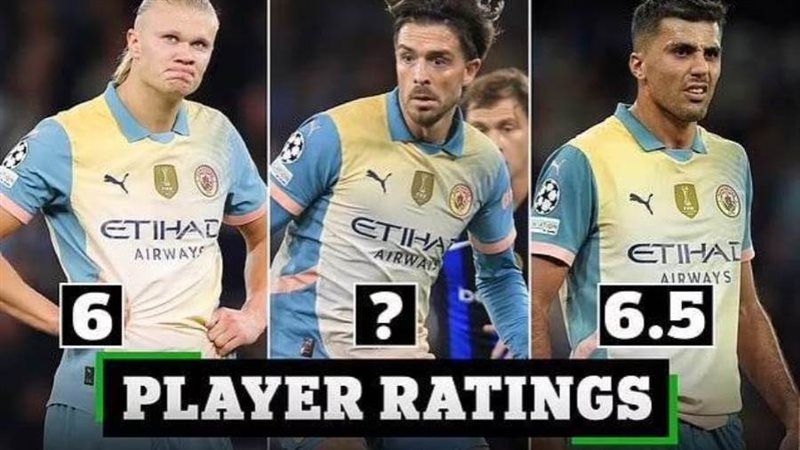 لاعبو مانشستر سيتي