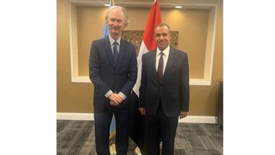 وزير الخارجية يبحث مع مبعوث خاص أممي التنسيق المستمر للدفع بالحل السياسي للأزمة السورية