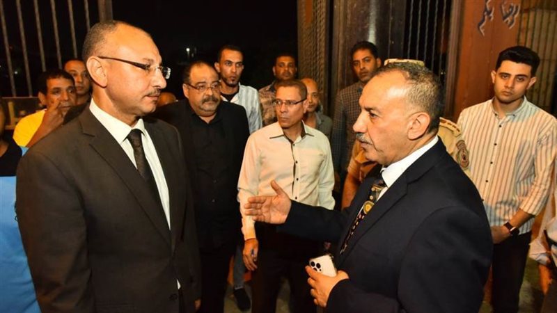 جانب من جولة المحافظ