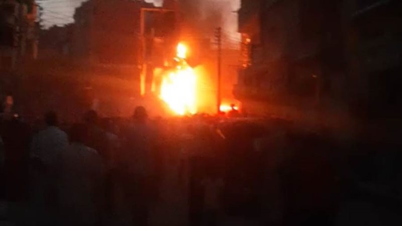 السيطرة على حريق