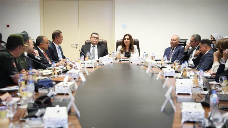 اجتماع وزيرة التنمية