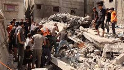 6 شهداء بينهم ثلاثة أطفال وامرأة حامل في قصف للاحتلال على منزل بوسط غزة