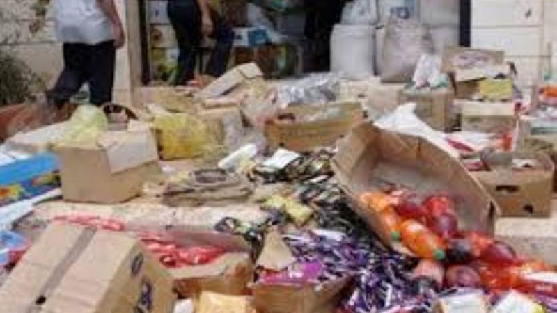 ضبط زيت طعام مجهول