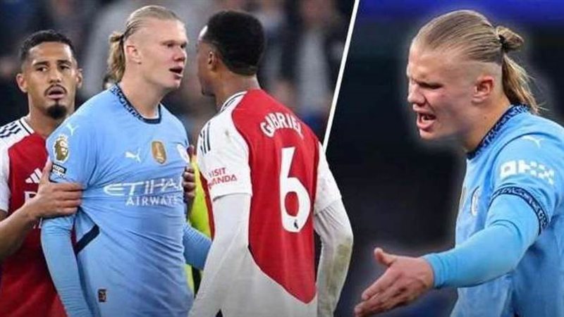 مشادة هالاند وجابرييل