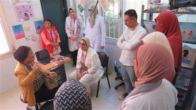 نائب وزير الصحة تتفقد مستشفى العامرية والمركز الصحي ببرج العرب