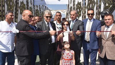 بالصور.. محافظ البحيرة تفتتح مبنى الحملة الميكانيكية بحوش عيسى 