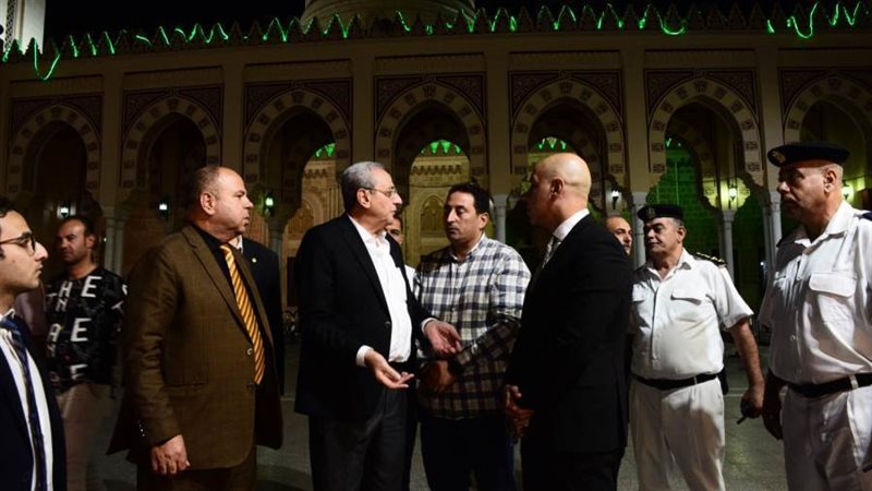 محافظ الغربية يتفقد