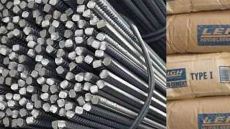 أسعار الحديد والأسمنت