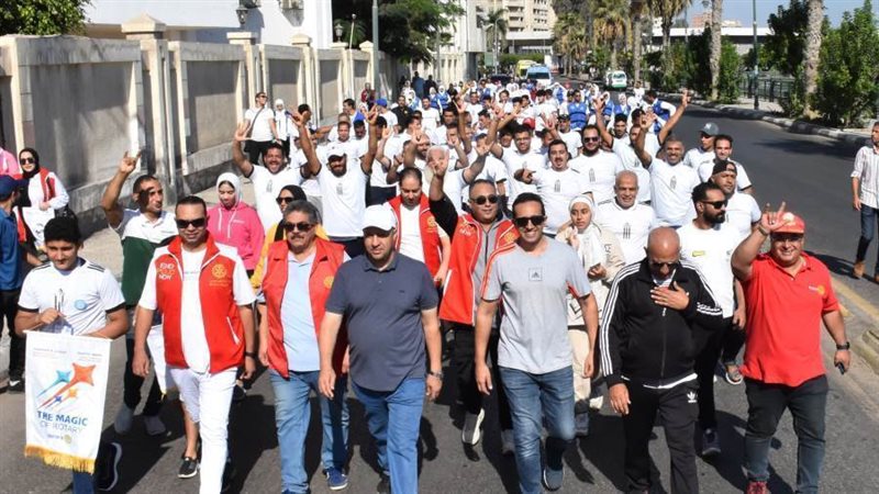 جانب من فعاليات الماراثون