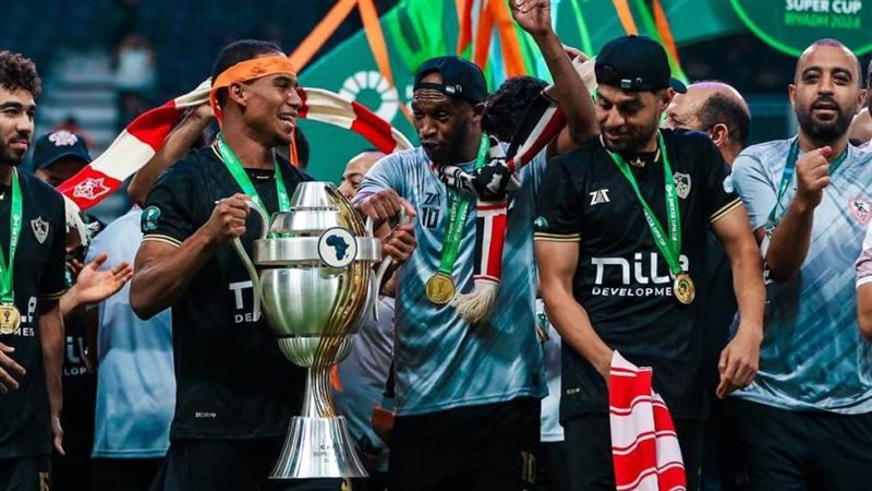 تتويج الزمالك ببطولة