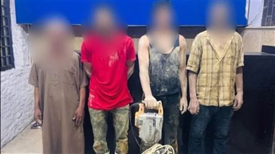 ضبط 4 أشخاص بالقاهرة لقيامهم بالتنقيب عن الآثار