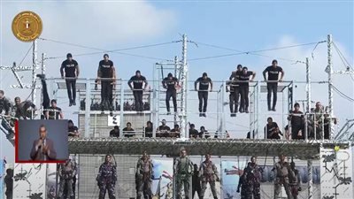  عاجل.. خريجو أكاديمية الشرطة الجدد يقدمون تدريبات لـ