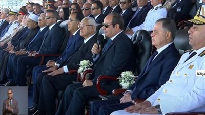 عاجل| الرئيس السيسي يوجه رسالة للخريجين الجدد من أكاديمية الشرطة