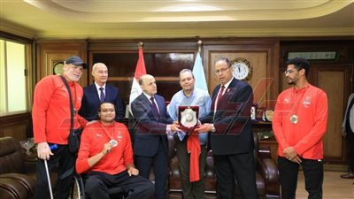 تكريم أبطال الإرادة والتحدي لفوزهم ببرونزية أولمبياد باريس 