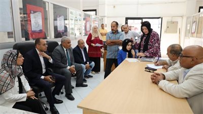  لجنة الدمج لطلاب ذوي الاحتياجات الخاصة تواصل عملها بجامعة قناة السويس