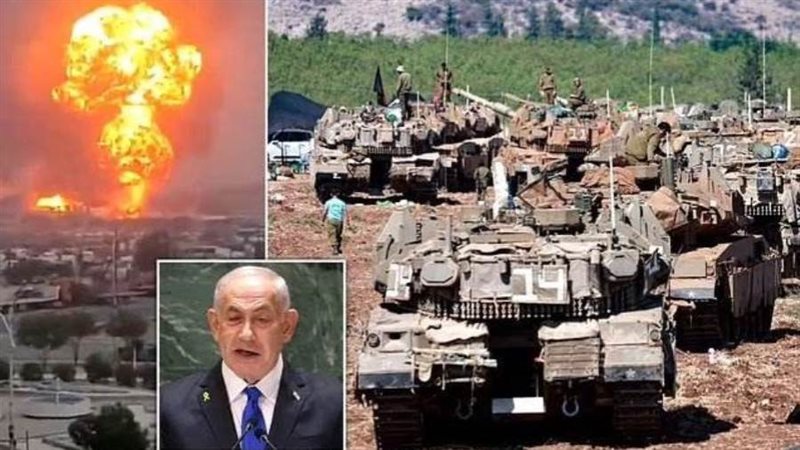 إسرائيل دباباتها