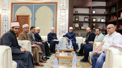 مفتي الجمهورية يبحث مشاركة دار الإفتاء في معرض القاهرة الدولي للكتاب الـ55