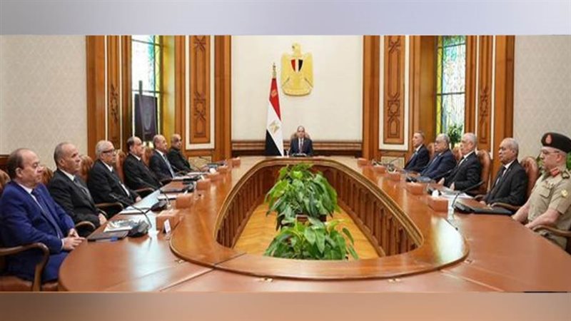 الرئيس السيسي يستقبل