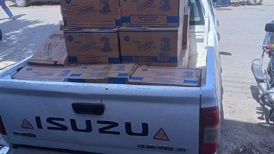 تموين أسيوط يضبط 20 كرتونة سجائر خلال حملة تموينية بمركز أبوتيج 