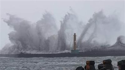 وكالة الأرصاد الجوية في تايوان: إعصار كراثون يصل إلى اليابسة في جنوب البلاد