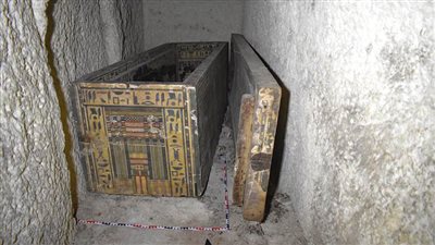 اكتشاف حجرة دفن ابنة حاكم إقليم أسيوط بمقبرته بالجبل الغربي