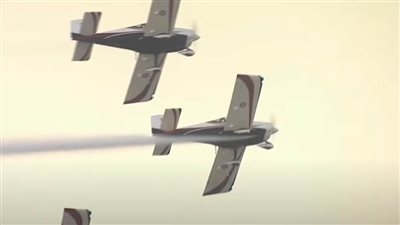 في أول ظهور لها.. طائرة RV14 تشارك في حفل تخرج طلبة الكليات العسكرية