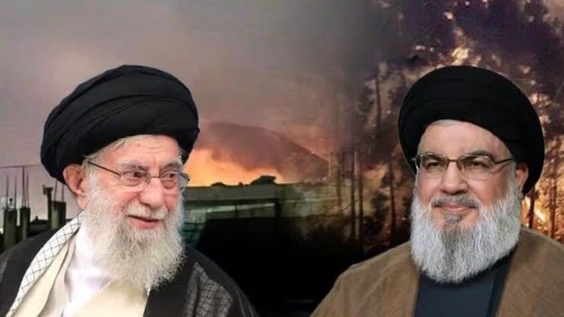 نصر الله وخامنئي