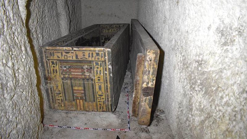 اكتشاف حجرة دفن ابنة