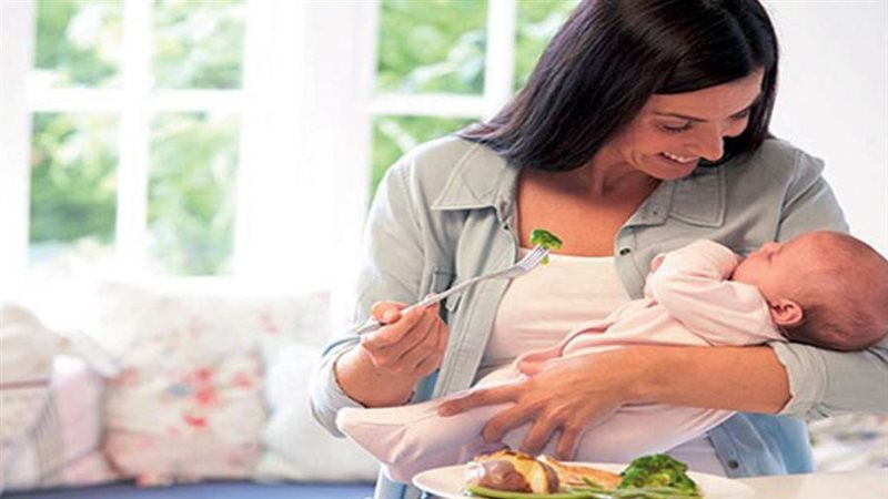 وجبات صحية للأم المرضعة