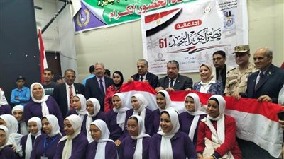 سكرتير عام البحيرة يشهد أول احتفال بذكرى انتصارات أكتوبر بحضور أحد أبطالها