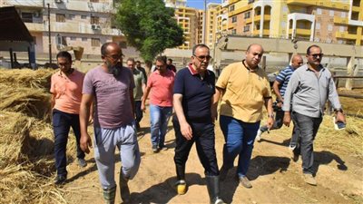  محافظ أسيوط يتفقد مزرعتي الثروة الحيوانية ببني مر وأبنوب الحمام