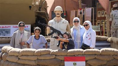 زيارة لبانوراما حرب أكتوبر للاحتفال بالنصر وتعزيز قيم الانتماء الوطني عند الشباب والأطفال 