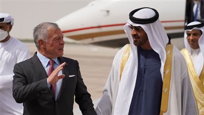عاهل الأردن ورئيس الإمارات يؤكدان ضرورة تكثيف الجهود لوقف الحرب على غزة ولبنان