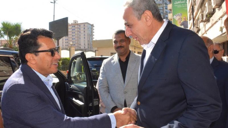 محافظ الغربية خلال