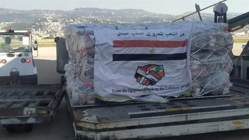 مصر ترسل أطنانا من