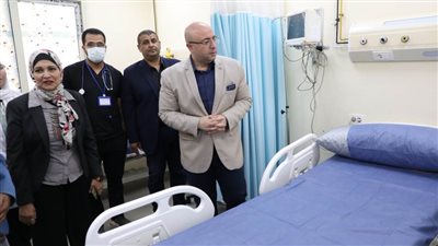 محافظ بني سويف يفتتح وحدة العناية المركزة للأطفال بمستشفى الأمراض الصدرية