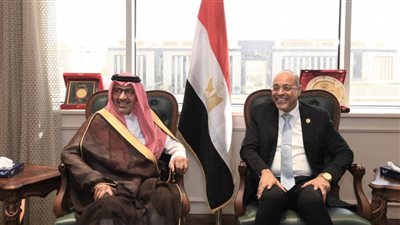 وزير العمل يلتقي سفير المملكة لدى مصر 