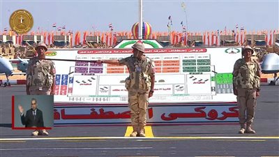 عاجل.. أمام الرئيس السيسي.. شرح تفصيلي للمعدات المشاركة في اصطفاف تفتيش حرب الفرقة السادسة المدرعة بالجيش الثاني الميداني