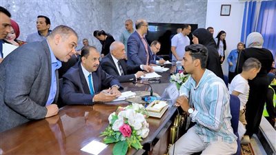  350 مواطنًا سوهاجيًا يعرضون مشاكلهم وطلباتهم بديوان عام المحافظة 