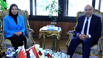 وزير الطيران يبحث مع سفيرة البحرين التعاون المشترك في مجال الطيران المدني