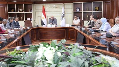 محافظ بني سويف يتابع مشروعات 