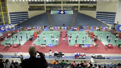 صور.. افتتاح بطولة مصر الدولية للريشة الطائرة في نسختها التاسعة